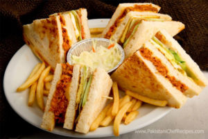 Club Sandwich Recipe by Rida Aftab