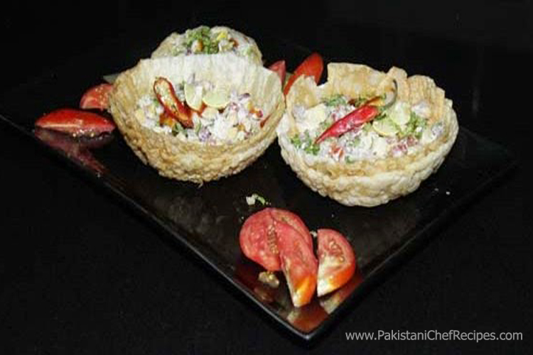 Crispy Pyala Chaat Recipe by Chef Gulzar
