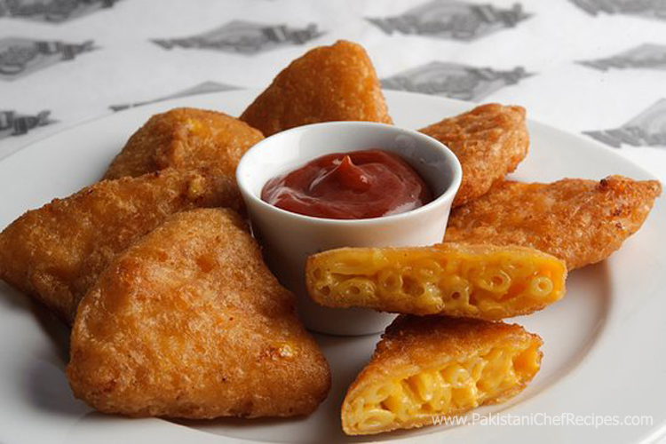 Macaroni and Cheese Wedges Recipe by Rida Aftab