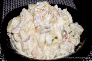 Vegetable Cream Salad Recipe By Rida Aftab