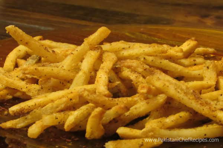 Seasoned Fries Recipe by Rida Aftab