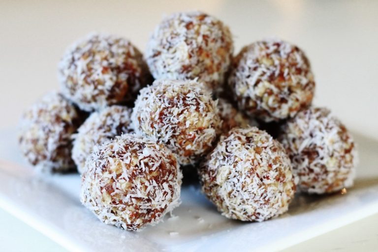 Coconut Date Balls Recipe By Rida Aftab