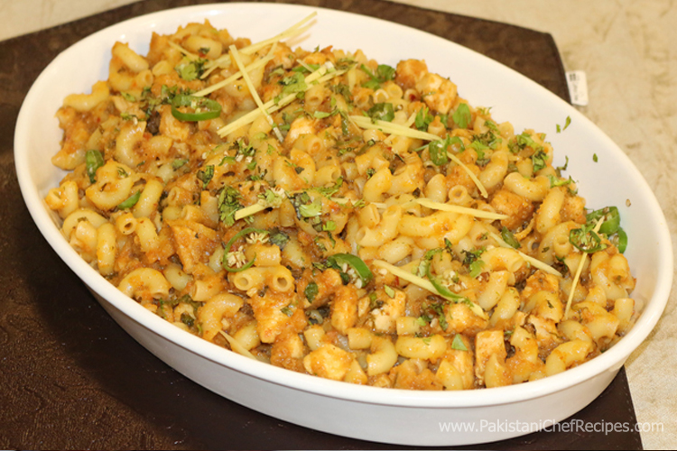 Karahi Macaroni Recipe by Chef Mehboob Khan