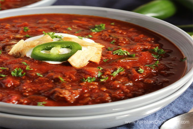 Beef Chili with Red Sauce by Rida Aftab