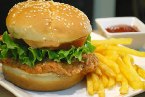 Chicken Burger with Lemon Mayo Recipe by Rida Aftab