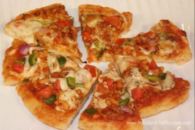 Macaroni Cheese Pizza Recipe By Tahir Chaudhary