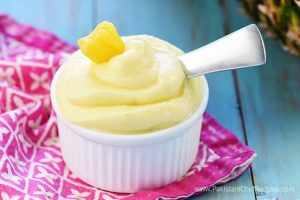 Pineapple Yogurt Dessert Recipe by Shireen Anwar