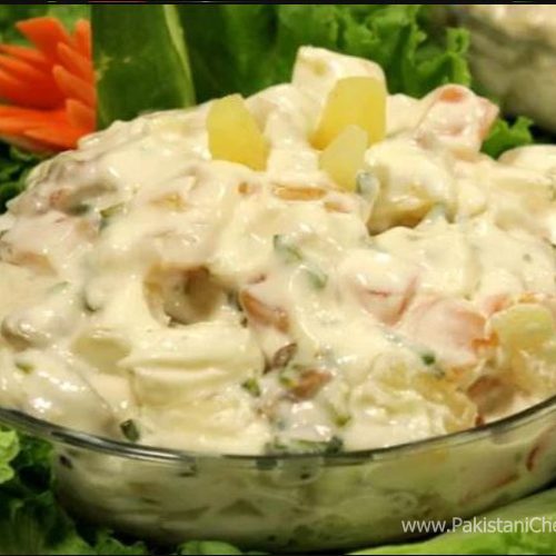 Creamy Pineapple And Chicken Salad Recipe By Shireen Anwar