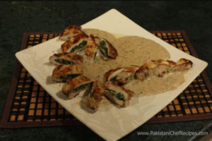 Spinach Filled Pockets Recipe By Chef Zakir