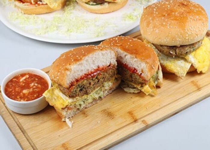 Anda Shami Burger Recipe by Abida Baloch