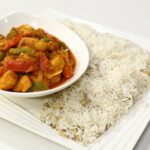 Fish Jalfrezi with Mushroom Rice Recipe by Irfan Wasti