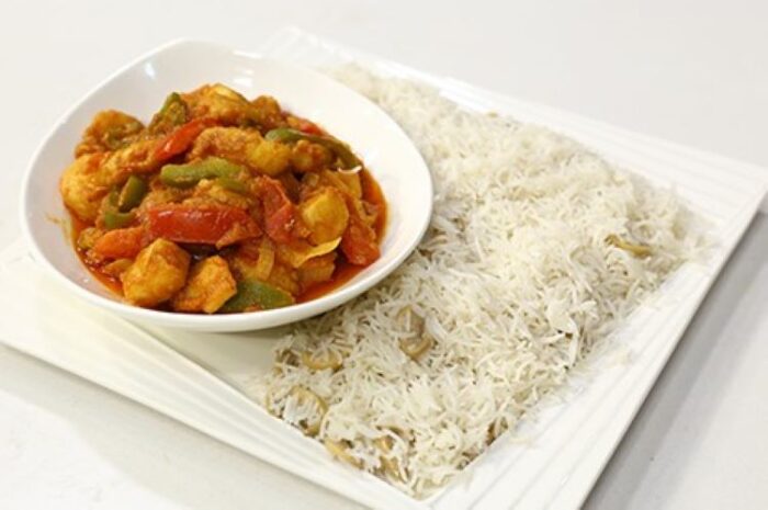 Fish Jalfrezi with Mushroom Rice Recipe by Chef Irfan Wasti