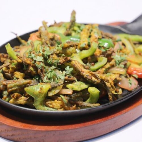 Sizzling Bhindi Recipe by Shireen Anwar