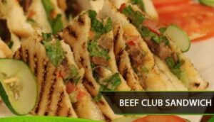 Beef Club Sandwich Recipe by Chef Gulzar Hussain